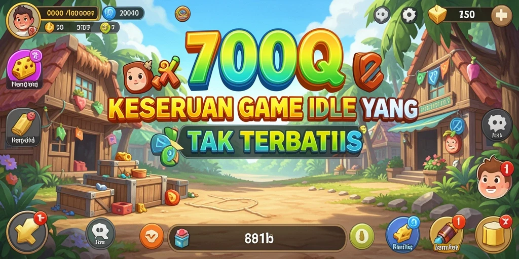 Tampilan screenshot dari gameplay 700Q yang menarik dan seru.