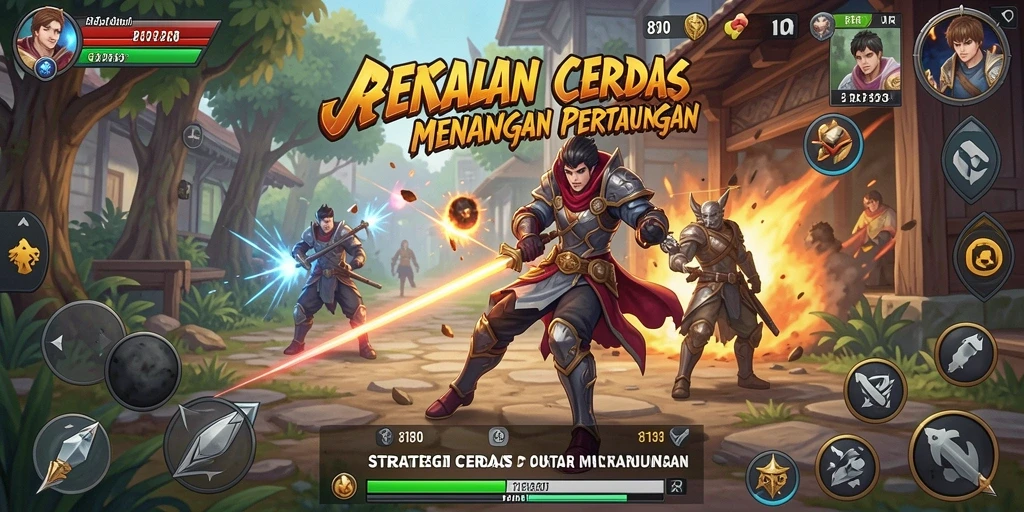 Tampilan gameplay menarik dari 8180 di tengah pertempuran strategis.