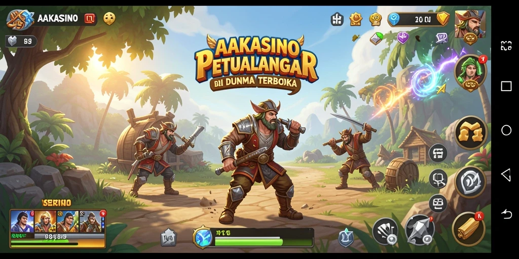 Gameplay AAKASINO dalam dunia terbuka yang mendebarkan.