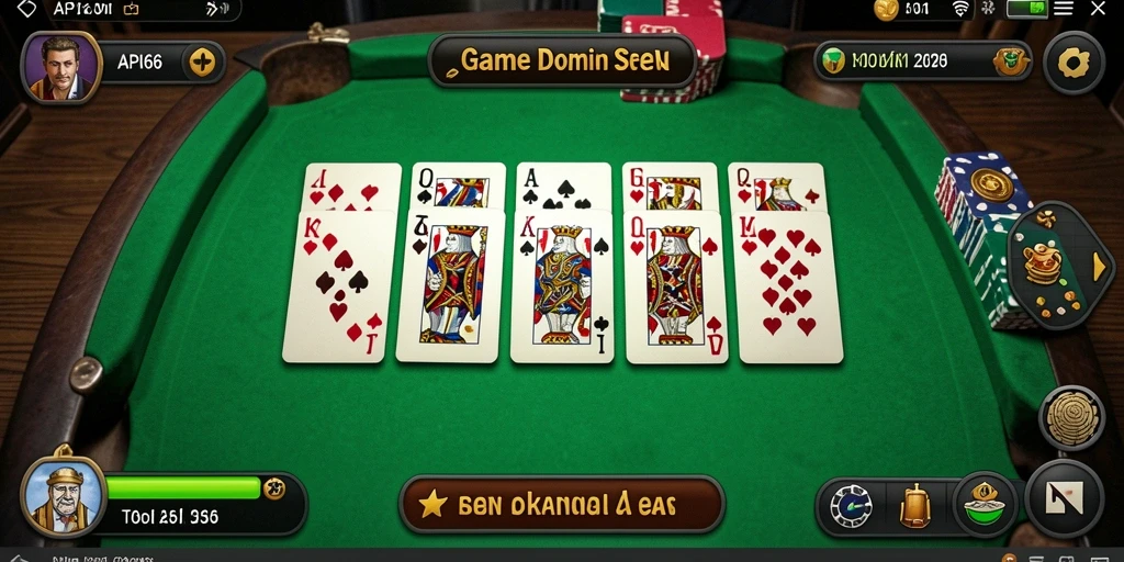 Gameplay Domino seru di API66 dengan grafis menawan.