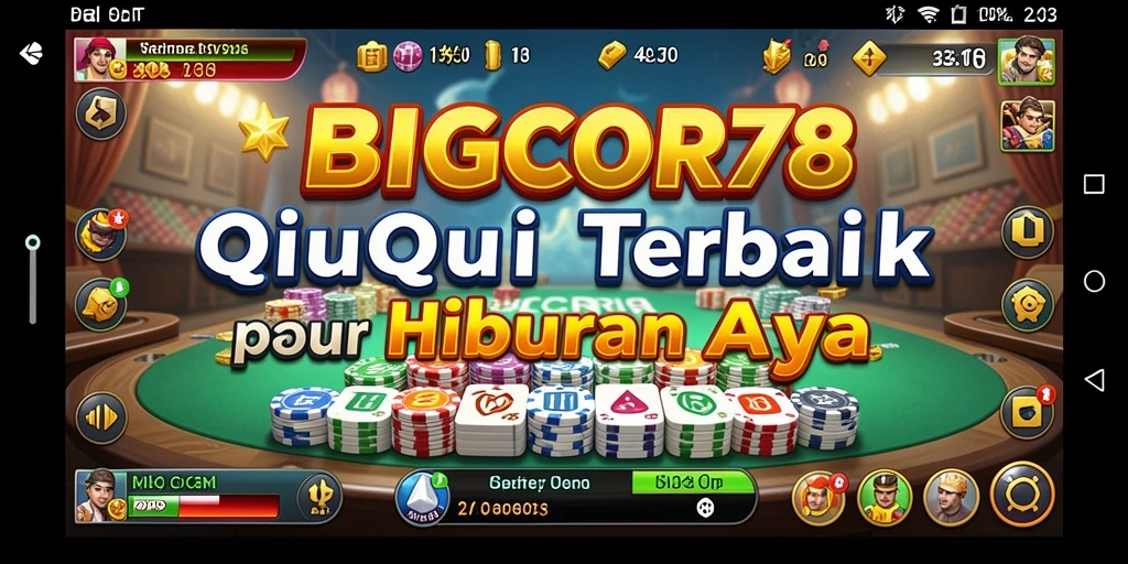 Screenshot gameplay QiuQiu menunjukkan aksi seru permainan BIGCOR78.