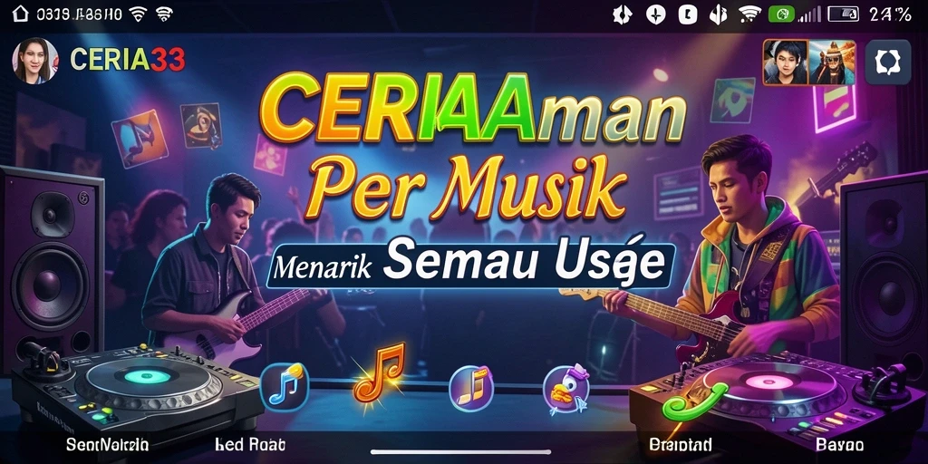 Tampilan gameplay CERIA33 yang seru dan interaktif.