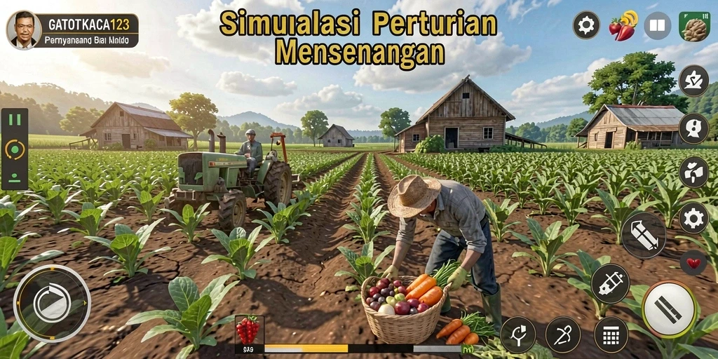 Tampilan gameplay GATOTKACA123 yang memukau dan menyenangkan.