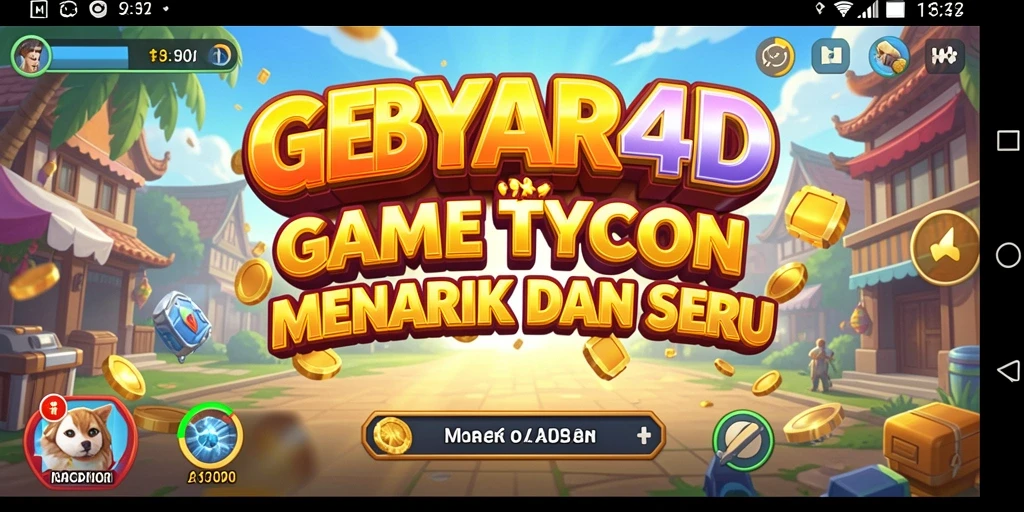 Tampilan gameplay GEBYAR4D yang menarik dan interaktif.