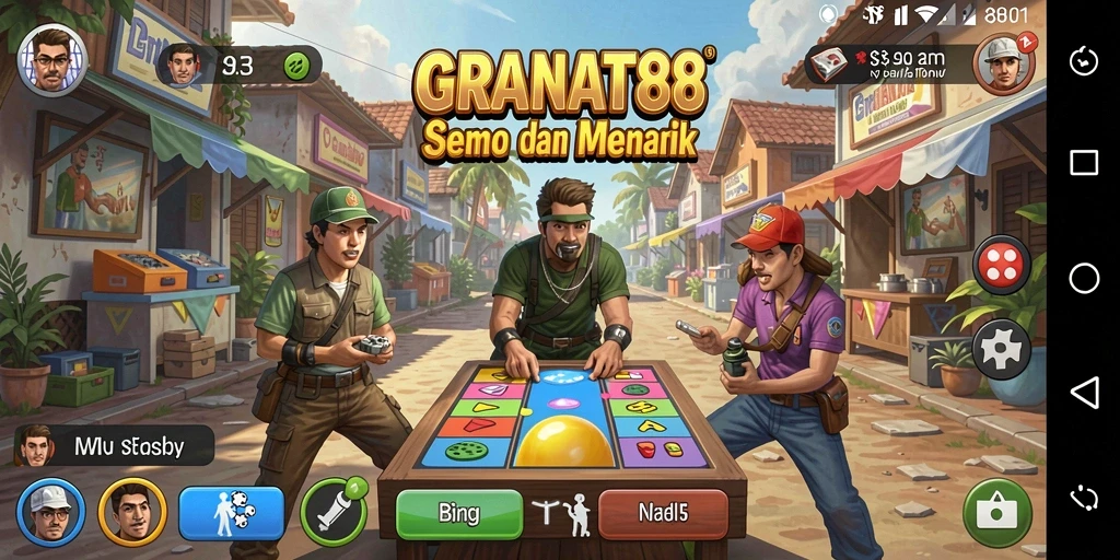 Tampilan gameplay GRANAT88 yang seru dan interaktif.