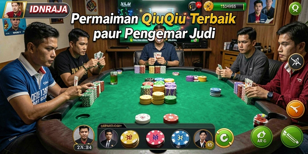 Screenshot gameplay seru QiuQiu di IDNRAJA.