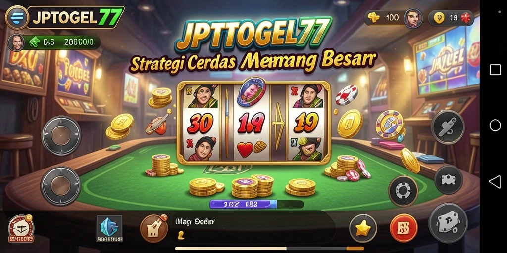 Tampilan gameplay menarik dari JPTOGEL77 yang menantang strategi pemain.