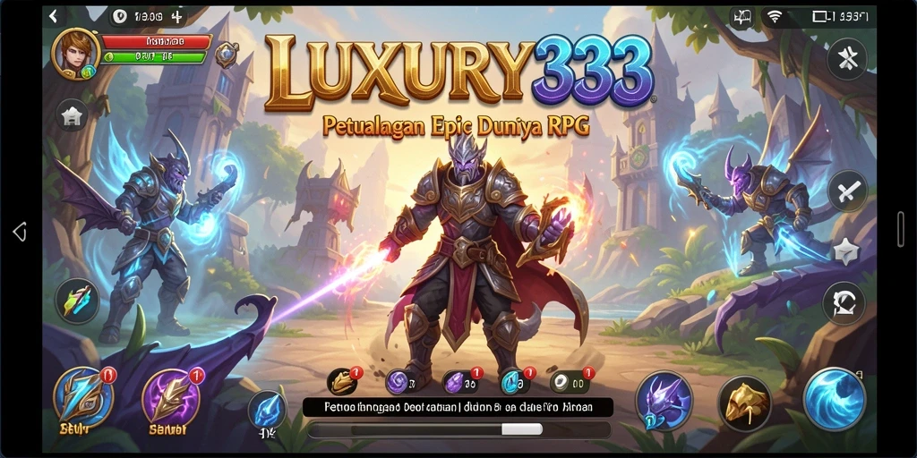 Gameplay LUXURY333 yang menegangkan dan imersif dalam dunia RPG.