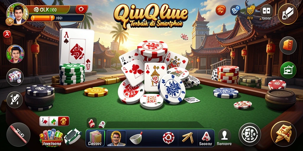 Tangkapan layar gameplay OLX17 menunjukkan pertarungan QiuQiu yang intens.