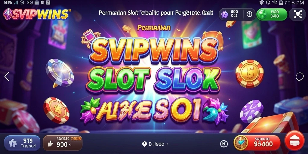 Gameplay seru dari SVIPWINS yang menawarkan berbagai slot menarik.