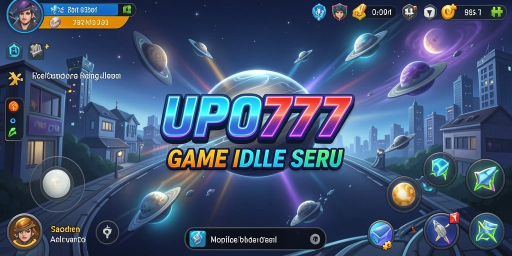 Tampilan gameplay Idle yang menarik dan penuh warna.