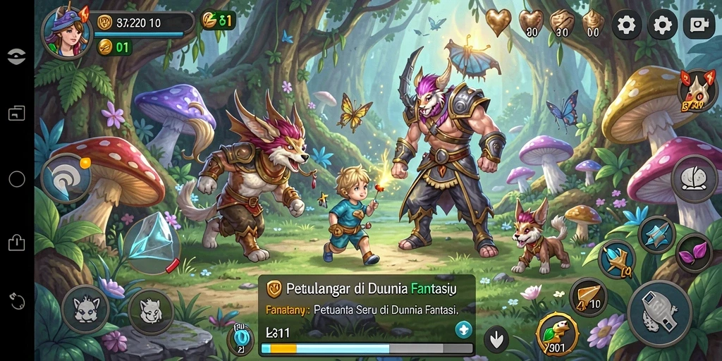 Gameplay seru di V21 dengan grafis menawan.